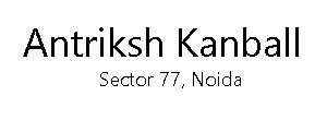 Antriksh Kanball